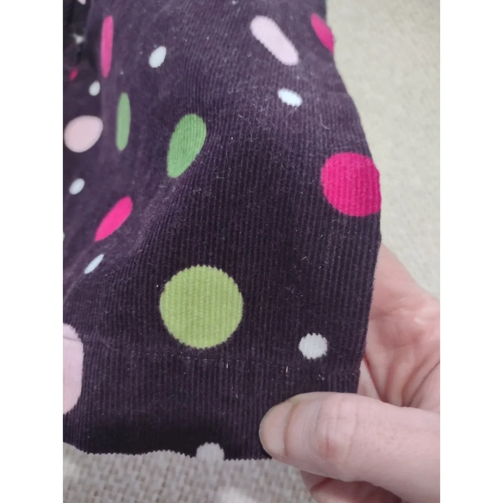 Gymboree Pups & Kisses polka dot Corduroy Dress 3T Casual Spring‎ Summer